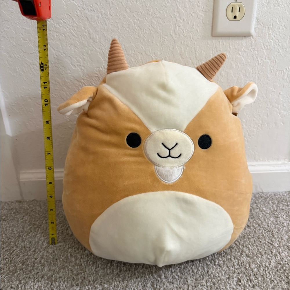 Grant the Tan Goat Squishmallow - 12 inches